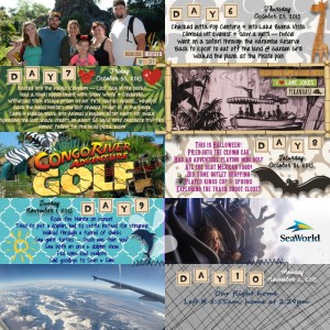 Orlando Trip Itinerary Page 1