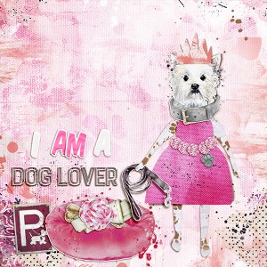 Dog Lover (Moc6-25 Art Doll)