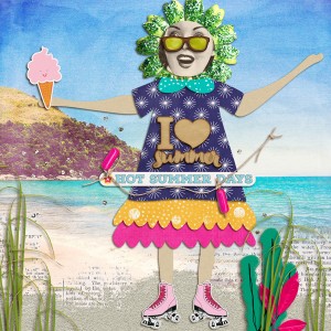 Day 25 - Art Doll Summer
