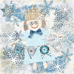 MOC Day 25 Art Doll - Snow Fairy
