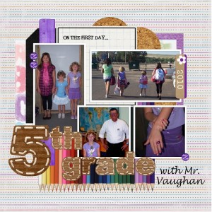 First Day of 5th Grade