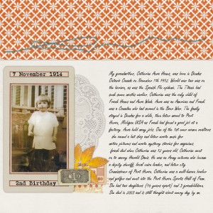 January 26 – Tradition/Heritage (Journaling)