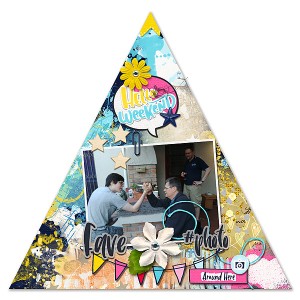 Inside a triangle