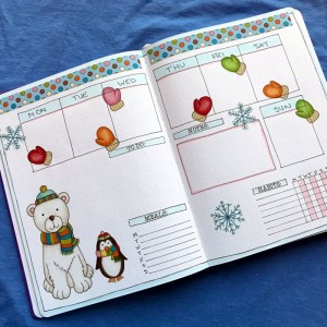 Bujo: Wrap Up Warm