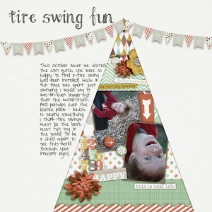 Tire Swing Fun (right)