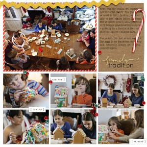 Cousins and Gingerbread - MOC Day 15
