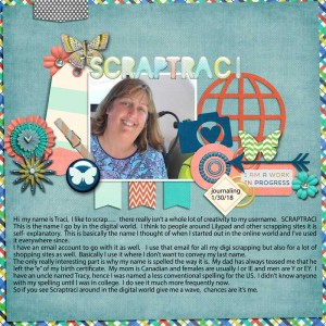 Introducing scrap traci  (MOC 6  Username Jan 17)