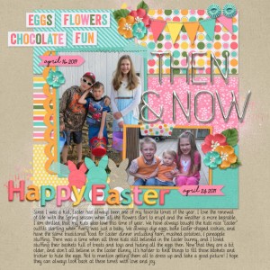 Then & Now {Happy Easter}