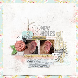 3 new holes in your head