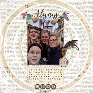 Always Family - Feb. Scraplift