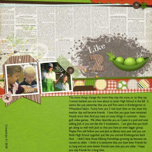 2 peas in a pod (MOC6 Jan 31)