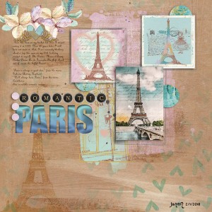 Romantic Paris - Feb Challenge