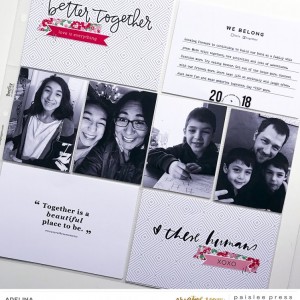 Paislee Press layout