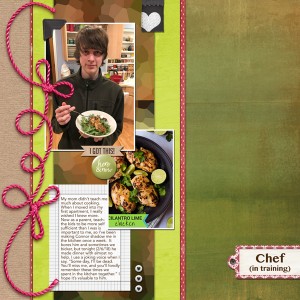 Budding Chef (Inspiration Challenge)