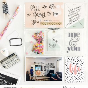 2017 Project Life Week 36 Left Side