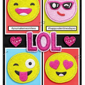 2018 Alex Valentine Card  Let's Get Emojinal