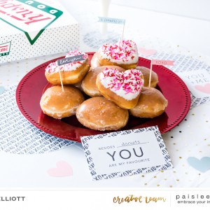 Besides donuts, YOU are my favorite - Valentine Breakfast