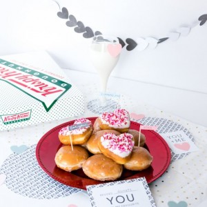 Besides donuts, YOU are my favorite - Valentine Breakfast