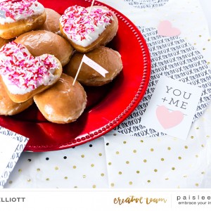 Besides donuts, YOU are my favorite - Valentine Breakfast