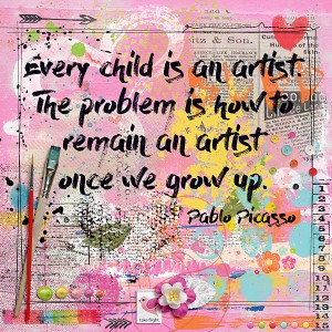 Every child is an artist...