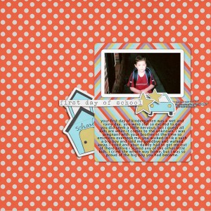 1st Day of kindergarten