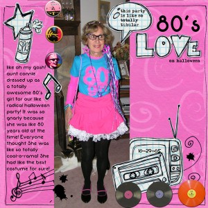 80's Love on Halloween