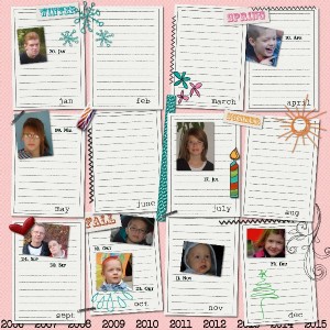 Birthday Calendar