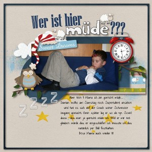 Wer ist hier müde ?