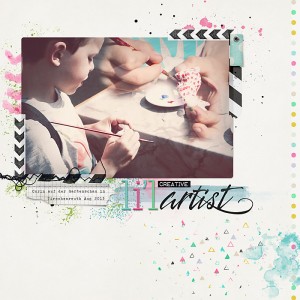 Li'l creative artist