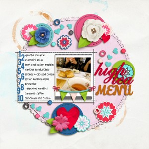 High Tea Menu