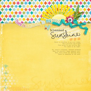 sunshine in my soul