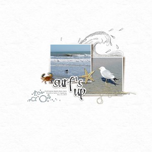 Surf's Up (Feb 27 slow scrap Focal Point)