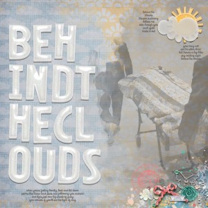behind the clouds