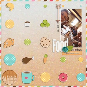 Food with colleagues