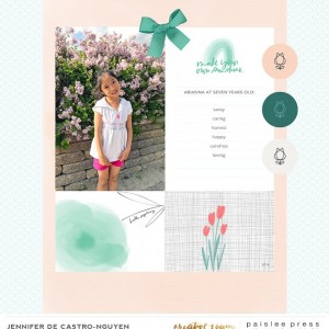 Arianna at 7 (Spring Vibes)
