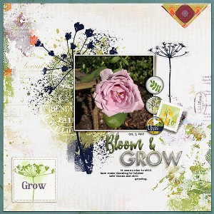 Bloom and Grow  (Lynn Grieveson's March Challenge)