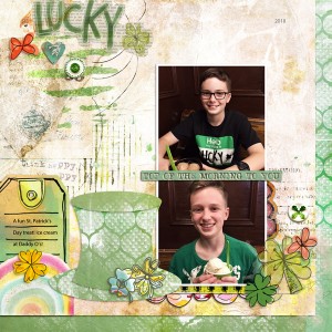 St Patrick's Day Ice Cream