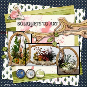 Bouquets To Art - March Challenge