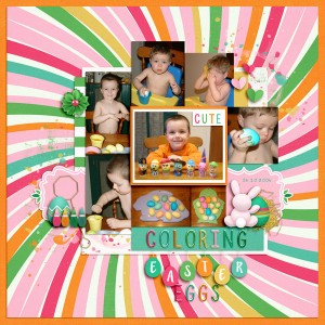 Coloring Easter Eggs