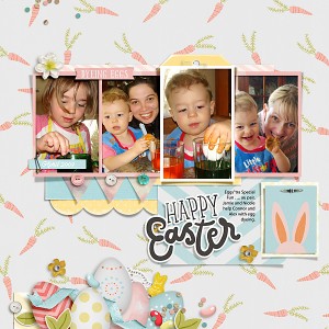 2009 Happy Easter Dyeing Eggs