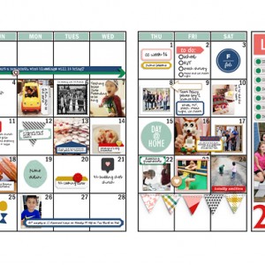 February Planner Review Page