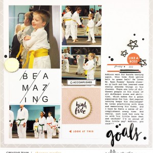 Sahlin Studio Creative Team Theresa Moxley | Goals ft. March 2018 Template