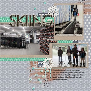 Indoor skiing