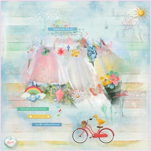 Inspiration Challenge-March-Build A Bunting-Hanging On Spring