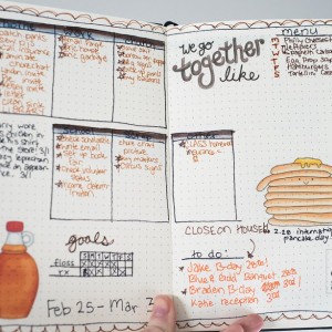 Bujo: We Go Together Like Syrup and Pancakes