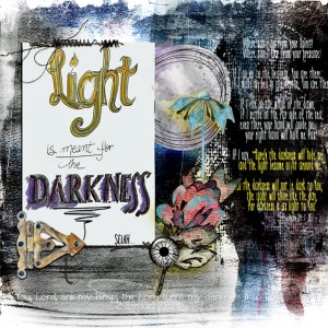 Light for Darkness: FaithJournal Page