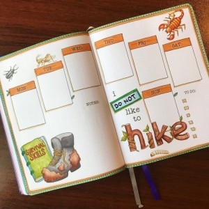 Bujo: Hiking