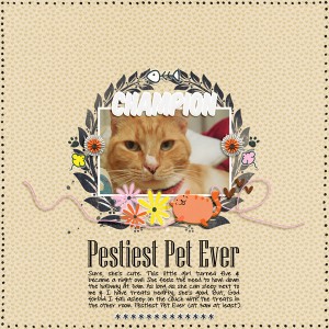 Pestiest pet ever!