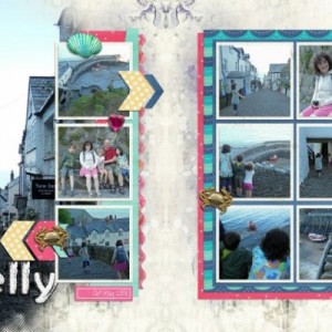 2 Pager - Evening at Clovelly