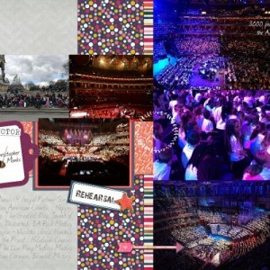 2 pager - Singing at the Royal Albert Hall